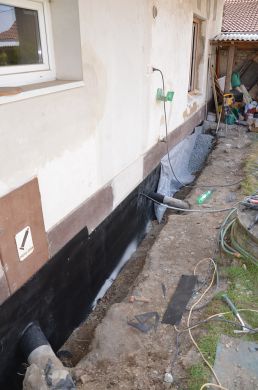 Drenáže, svislé a vodorovné hydroizolace